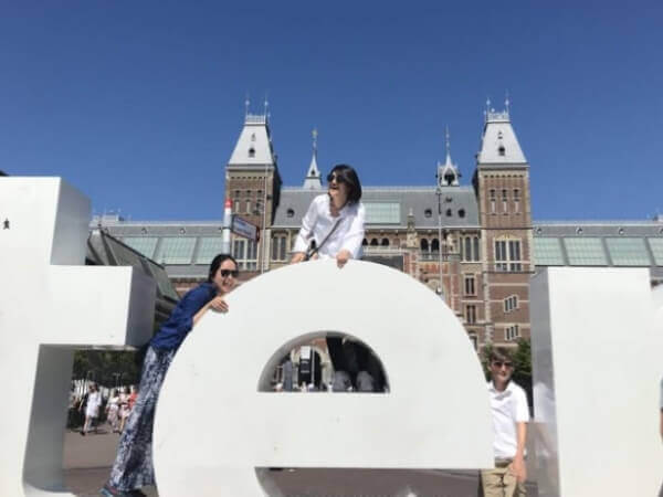 わたなべさちさんが海外旅行した写真